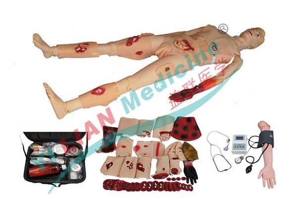 戰(zhàn)場急救創(chuàng)傷護理技術綜合訓練模擬人