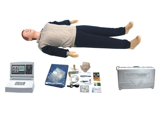 中屏幕液晶自動(dòng)電腦心肺復(fù)蘇模擬人