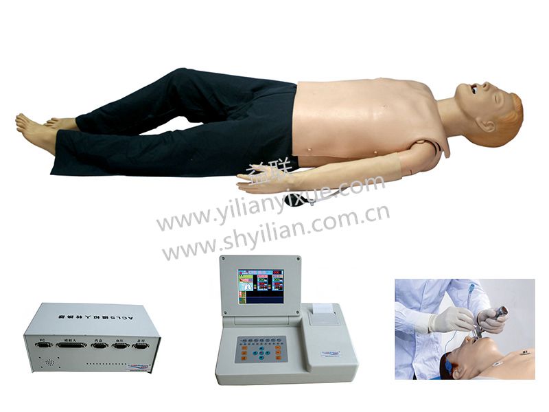 高級多功能急救訓(xùn)練模擬人(心肺復(fù)蘇CPR與氣管插管綜合功能)