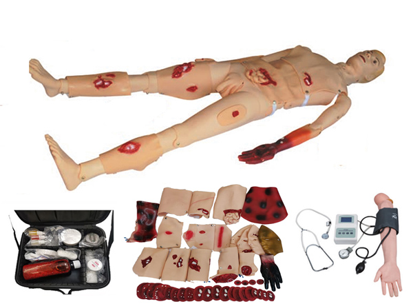 戰(zhàn)場急救創(chuàng)傷護理技術(shù)綜合訓(xùn)練模擬人